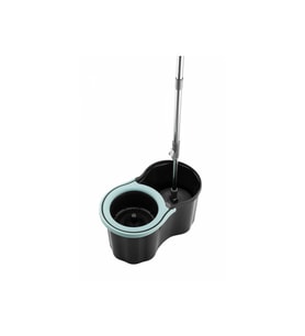 Pratik ve Hızlı Temizlik İçin Microfiber Süper Mop Set 360 Turkuaz