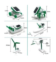 Güneş Enerjili Robot Oluşturma Seti Solar Kit (6 in 1)