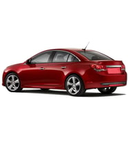 Chevrolet Cruze Uyumlu Sedan Krom Cam Üst Çıtası 6 Parça 2009 Üzeri