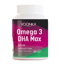 Voonka Omega 3 DHA Max 30 Yumuşak Kapsül