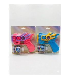 Baloncuk Tabancası Oyuncağı Köpük Balon Tabancası 2 Renk Seçeneği Bubble Gun Çocuk Oyuncağı