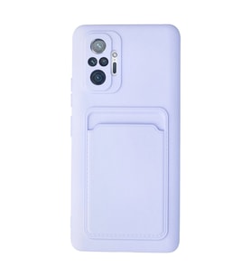 Note 10 Pro Kılıf Kelvin Kartvizitli - Lila