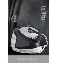 Steamwork 1167H Buhar Kazanlı Ütü Siyah Beyaz 2400 W