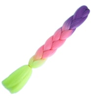 Afrika Örgülük Ombreli Sen 100 Gr. / Mor / Pembe / Neon Sarı