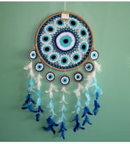 Rüya Kapanı Dream Catcher Model 20 (Çok Renkli)