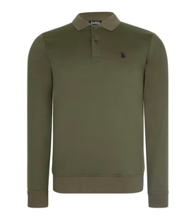 V4007 DEWBERRY ERKEK SWEATSHIRT-KOYU HAKİ