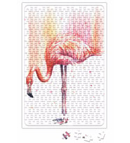 Flamingo Pembe Yağmur Puzzle 240 Parça Yapboz