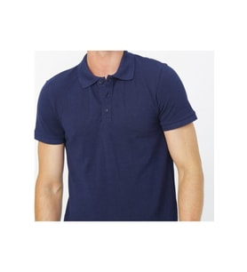 Erkek Lacivert Polo Yaka T-shırt