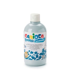 Carioca Tempera Yıkanabilir Poster Boya 500 ml. METALİK GÜMÜŞ 