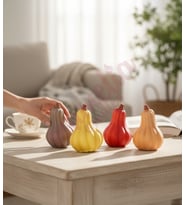 Mumelia Candles Uzun Kabak Figürlü - Doğal Soya Dekoratif Mum