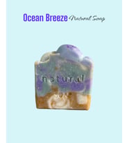 Okyanus Aromalı Dekoratif Doğal Katı Sabun- Ocean Breeze Scented Natural Soap