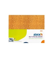 GIPTA STICKN KENDİNDEN YAPIŞKANLI MANTAR PANO 58X46 KAHVERENGİ