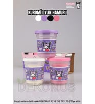 DEKOMUS İLE YENİ SEZON LİSANSLI KUROMI "TEK ADET" OYUN HAMURU (Pamuk Şeker)