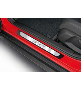 Hyundai İ20 3D Krom + ABS Kapı Eşiği Koruma Sport Line 2009-2020 arası 4 Prç. P. Çelik (Parlak)