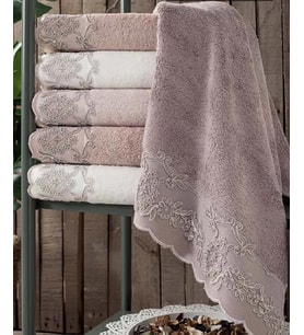Marta 6lı El-Yüz Havlusu 50x90 cm (Çok Renkli)