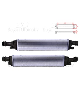Audi Q3 2.0 TDI 2011 Sonrası Turbo Radyatörü Intercooler 665X142X64