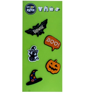 Halloween Yama Set Cadılar Bayramı Yama Seti Set-03 Green (Yeşil)