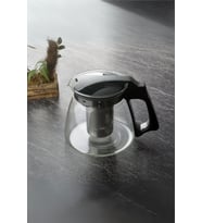 Süzgeçli Cam Demlik 1100 Ml