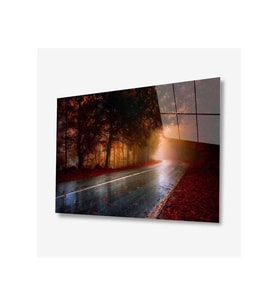 Doğa Cam Tablo 4mm Dayanıklı Temperli Cam (Çok Renkli)