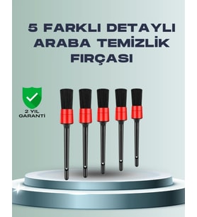 Yumuşak Kıllı Araç Bakım Fırça Takımı