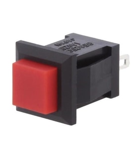 Ayt IC-180K Buton Plastik Yaylı Ters 2 Pin Bas Çek Buton Düğme 13-11 mm