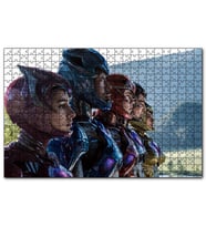 Cakapuzzle  Power Rangers Hepsi Bir Arada  Puzzle Yapboz MDF (Ahşap) (120 Parça)