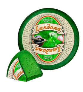 Landana İthal Gouda Peyniri Fesleğenli Gouda Yeşil 1000 g e