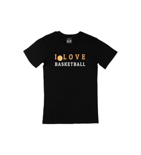 I Love Basket Siyah Tişört