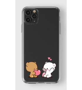 Iphone 11 Pro Uyumlu Baskılı Yumuşak Silikon Şeffaf Telefon Kılıfı