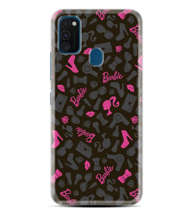 Samsung M21 M22 M23 M30 M31S M32 Kılıf Desenli Silikon Barbie and Shoes 1413