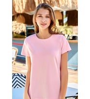 BERRAK 8133 KADIN T-SHİRT PEMBE