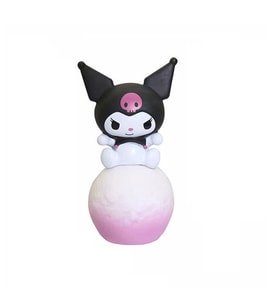 Schulzz Sanrio Kuromi Silikon Gece Lambası (Siyah - Beyaz)