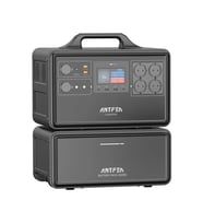 Antfea S2200Pro Taşınabilir Güç Sistemi & B2200F Backup Batarya