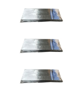 Metalize Kraft Kese Kağıdı - Orta Boy - 14 x 35 Cm. - 20 Adetlik 3 Paket