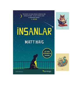 İnsanlar 9786051982199- Domingo - Matt Haig (2 NOT DEFTERLİ) (Renksiz)