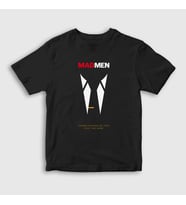 Presmono Unisex Çocuk Siyah Things Change Dizi Mad Men T-Shirt 477909tt