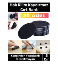 Premium Halı Kilim Sabitleyici Koltuk Kaydırmaz Kendinden Yapışkanlı Yıkanabilir 30 Adet Cırt Bant