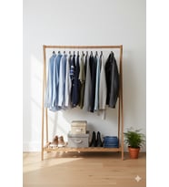 KONFEKSİYON ELBİSE ASKILIK TEK RAFLI 148*105 CM