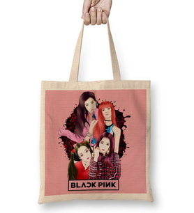 Black Pink BlackPink Bez Çanta Uzun Saplı