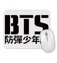 Bts Logo Mouse Pad