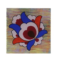 e38 EL İŞÇİLİĞİ TEZHİP BARDAK ALTLIK 10*10 cm - 5744 (Karışık)