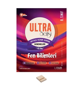 LGS 8. Sınıf Ultra Haftalık Fen Denemeleri ve Telefon Standı