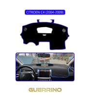 CITROEN C4 2004-2009TORPİDO KORUMA HALISI MAVİ KENAR