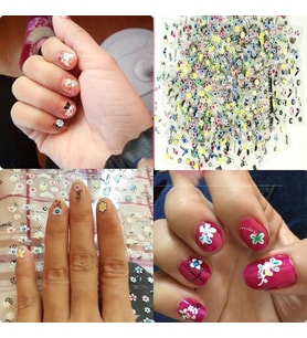 Tırnak Dövmesi Tırnak Tattoo Tırnak Sticker