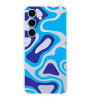 PrintiFy Samsung S24 Plus Uyumlu Kamera Korumalı Renkli Desen Tasarımlı Şeffaf Silikon Kılıf