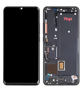 Tkgz - Xiaomi Mİ NOTE 10 Lite Uyumlu Lcd Ekran Dokunmatik Servis ÇITALI SİYAH