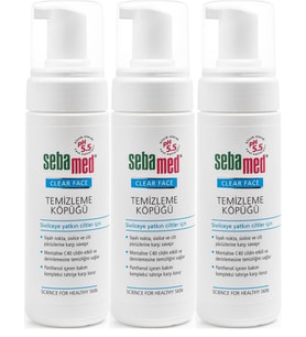 Sebamed Clear Face Yüz Temizleme Köpüğü 150ML (3 Lü Set)