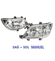 Mercedes Sprinter Sağ Sol Ön Far Takımı Manuel 2003-2006 N11.1652