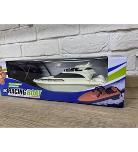 RC Racing Boat Uzaktan Kumandalı Çift Kapaklı Profesyonel Yarış Teknesi