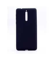 Nokia 8 Uyumlu Kılıf Zore Premier Silikon Kapak (Siyah)